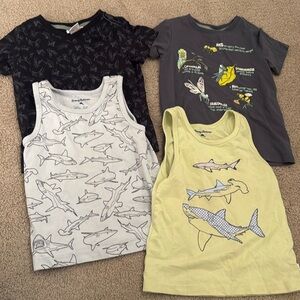 Four Tommy Bahama boys shirts size 4t